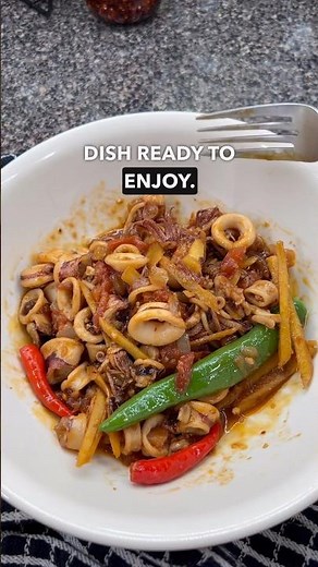 Adobong Pusit | Delicious Squid Recipe | Quick & Easy Filipino Adobo Squid #squidrecipes