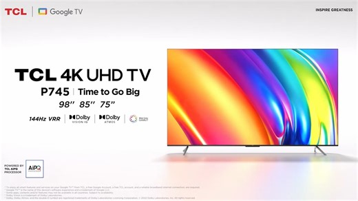 3 comments | The TCL P745 TV, presents you an immersive experience where even the tiniest details are brought to life, ensuring every moment is a visual delight that you won't want to miss. Be ready to dive into a world where every detail is a masterpiece! #officialtclghana #TCLGamingTVs #GameMaster #InspireGreatness | TCL Ghana | Facebook