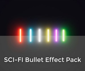 ArtStation - Sci-Fi Bullet Effect Pack | Game Assets