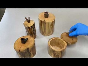 Making Log Bandsaw Boxes