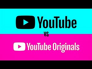 YouTube Logo vs YouTube Originals logo Effects