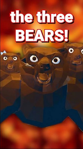 The THREE Little BEARS 🐻‼️(Animal Company)