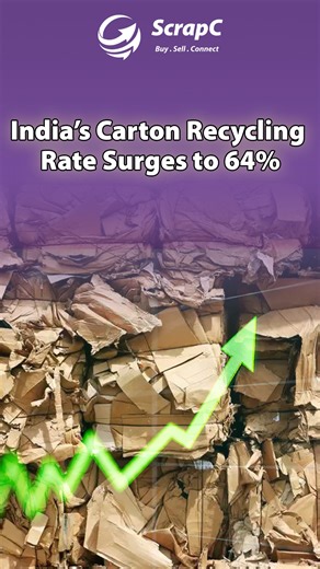 India is making big moves in carton recycling ♻️ A TERI study shows...