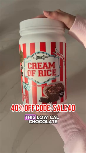 194K views · 12 reactions | The PERFECT carb meal, CREAM OF RICE! Just add water & microwave! 北 40% OFF CREAM OF RICE!  Code: SALE40 5 Star Reviews! ⭐️⭐️⭐️⭐️⭐️ www.adonisgear.com.au | adonis.gear | Facebook