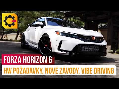 FORZA HORIZON 6 představuje nové druhy závodů, hardware požadavky, fungování kampaně a vibe driving
