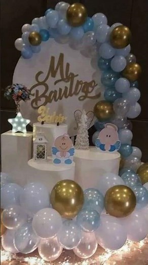 Ideas de Decoracion para un Bautizo en Casa