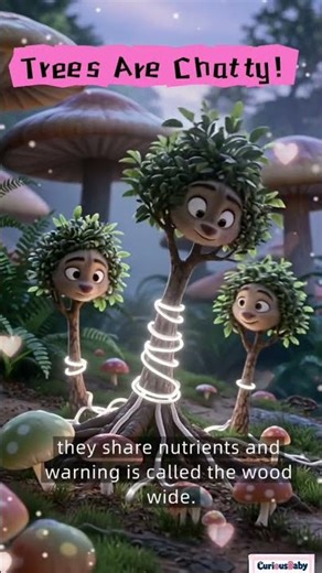 Trees Are Chatty! #funfacts #funfacts