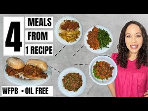 Whole Food Plant Based Batch Cooking | WFPB Weight Loss | Saving Money On Groceries