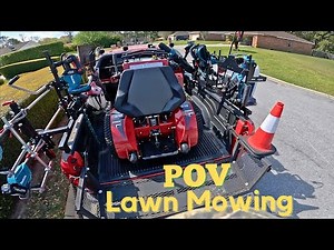 Witness the Transformation: POV Lawn Care Edging, Mowing, Trimming and Blowing