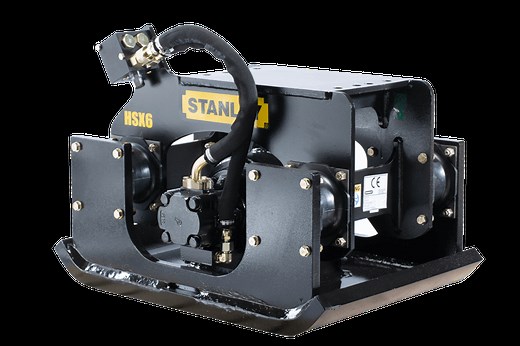 Stanley Hydraulic Compactor Excavator Attachments