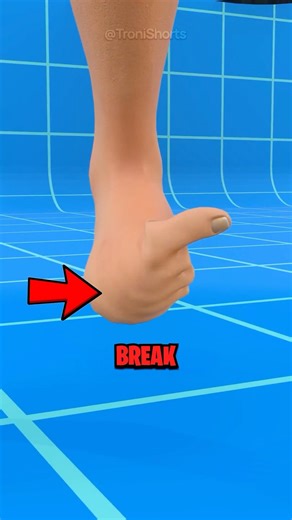 Smaller Foot Means More Beauty ‼️😱