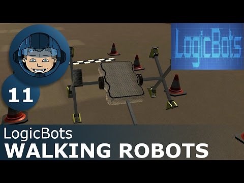 WALKING ROBOTS - LogicBots: Ep. #11 - Gameplay & Walkthrough