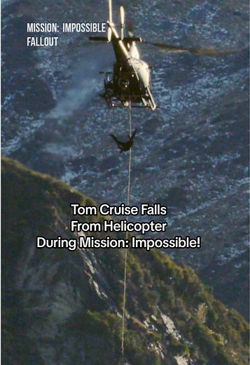 Tom Cruise's Iconic Helicopter Stunt in Mission Impossible