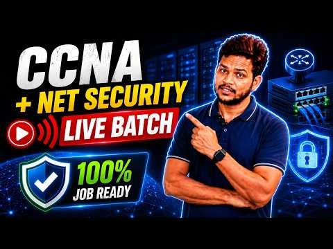 Live Demo || CCNA + Network Security Live Training | ENROLL NOW 🚀