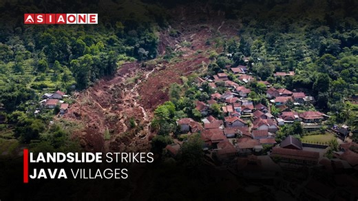 Search and Rescue Underway After Landslide Hits West Bandung, Java | Asia One News #Asiaone #Asiaonenews #EnglishNews #Indonesia | Asia One News | Facebook