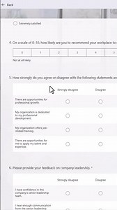 Microsoft Forms Masterclass: Build a Complete Employee Survey (Branching, Likert, etc.)