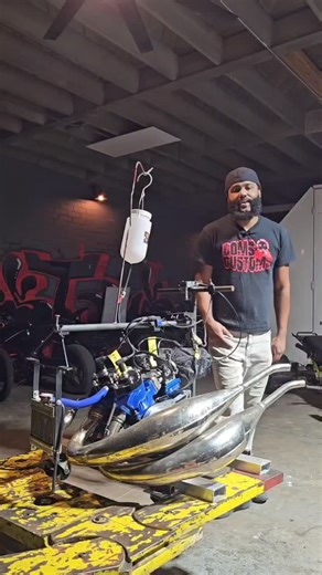 109 reactions · 9 comments | LED pipes swap for the motorcycle build. #domscustoms #yamaha #banshee #rd350 #2stroke #ledpipes #dragbike | Doms Customs | Facebook