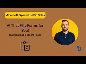 How to use Smart Paste in Dynamics 365 | Copy & paste data instantly with Copilot