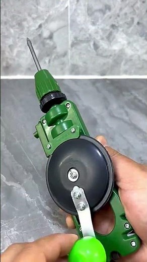 🛠️ 3 in 1 Multifunctional Hand Crank Drill