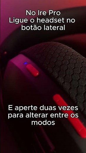 Sabe como ativar o bluetooth do seu headset Redragon? 🧐