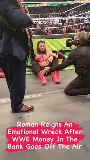 #RomanReigns An Emotional Wreck After #WWE #MITB Goes Off The Air | Ringside News