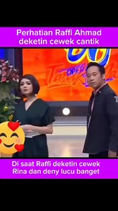99K views · 1.1K reactions | Di saat Raffi Ahmad deketin cewek cantik Rina dan Demy lucu banget #reels #viral #trendingvidio #monetisasi #jangkauan | Sa'i Robet | Facebook
