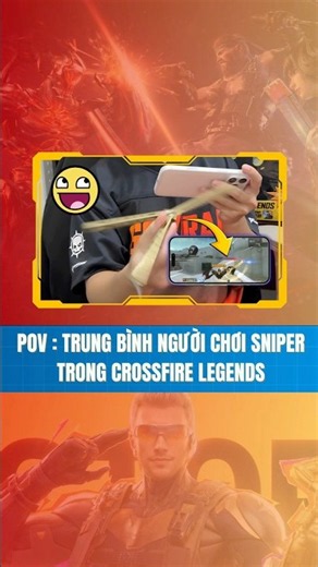 POV: Average Crossfire Legends Sniper Player #cfl #gaming #cflcreator #crossfirelegends