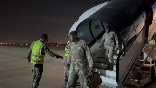 324K views · 6.1K reactions | WATCH || The South African National Defence Force Heroes and Heroines arrive at the Air Force Base Waterkloof from the Democratic Republic of Congo || Welcome home Soldiers. #SANDF #MODMV #JointOperationsDivision #SAMIDRC #DRC | SA National Defence Force | Facebook