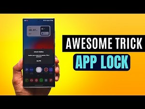 Awesome TRICK - How to lock apps on Samsung Galaxy Phones !