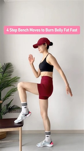 4 Home Step Up Exercises to Burn Belly Fat, Improve Posture and Tone Your Shoulders