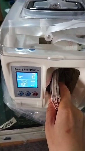 Money Bundle Machine Currency Strapping Tool #smallindustries
