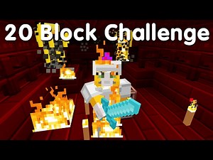 Minecraft PS4 - 20 Block Challenge - Into The Nether (22)
