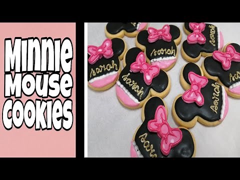 Minnie mouse Cookies || sweet escape recipes