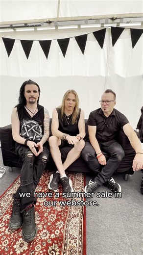 Wallet empty after booking your summer holiday? We've got you covered. 😎 #Apocalyptica #CelloMetal