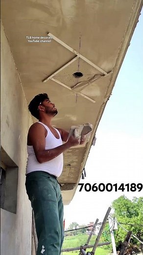 POP design for small area // POP design banane ka aasan tarika ✅ #popdesing #TLB #trending #design 👌