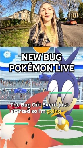 New Bug Out event just dropped and we finally got Blipbug / Pokemon GO