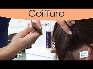 Comment faire un chignon avec des cheveux courts