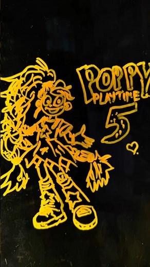 Poppy Playtime 5 Drawing ✍️ Amazing Hand Art! #PoppyPlaytime5 #Drawing #FanArt #Gaming #Shorts