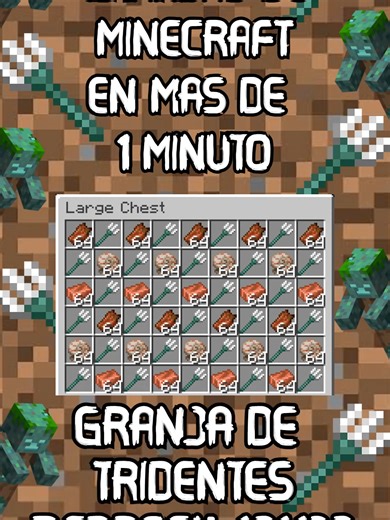 🔱Nueva Granja De Tridentes Minecraft Bedrock 1.21.132 🔱 New Trident Farm🔱#minecraft #minecraftbedrock #minecraftpe #minecraftbuilds #granjasminecraft #minecraftshorts #minecrafttutorial #minecrafter