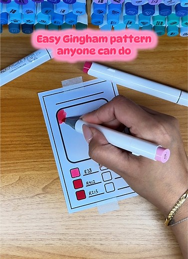 Easy Gingham Pattern Tutorial for Beginners