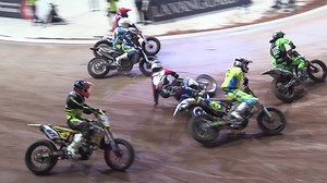 140K views · 1.6K reactions | Barcelona Superprestigio Dirt Track crash highlights  | Flat Track Live | Facebook