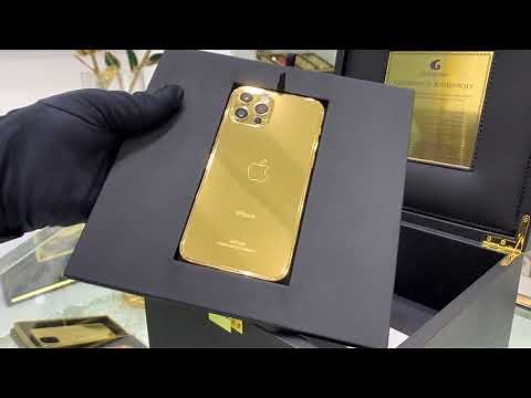 24k Gold iPhone 12 Pro and Max | Gold iPhones | Customised iPhone 12 range | Goldgenie | Video