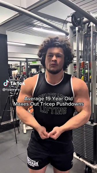 Maxing Out Tricep Pushdowns: A 19-Year-Old's Journey