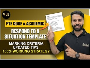 PTE Core & Academic Respond to a Situation Template, Tips & Strategies with In-depth Explanation