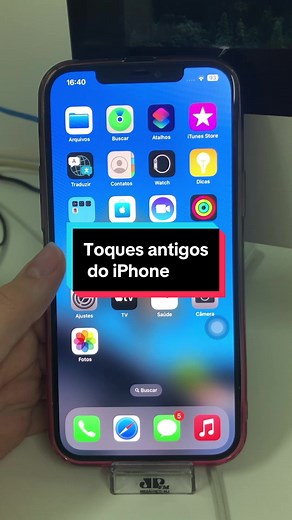 Quem tambem ai é apegado aos toques antigos? #novidades #dicasdeiphone #viral #iphone #truquesdeiphone #toquesnoiphone