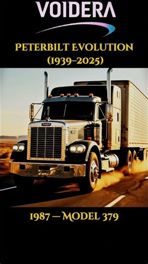 Peterbilt Evolution (1939–2025) #peterbilt #americantruck #evolution