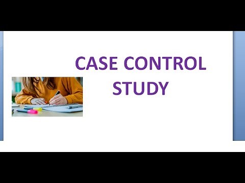 PSM 076 Case Control Study Retrospective Analytical Studies Odds Ratio Types of Bias Memory Define