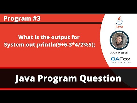 Java Program - What is the output for System.out.println(9+6-3*4/2%5); ?