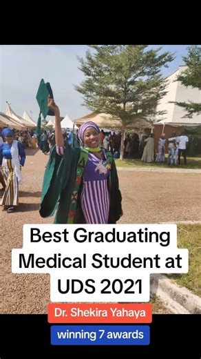 3.2K views · 214 reactions | Best Graduating Medical Student at University of Development Studies (UDS) 2021. Congratulations | RisingAfrica.org | Facebook