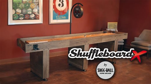 Skee-Ball announces Shuffleboard X, bringing home an arcade favorite with commercial quality